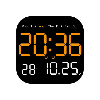 ⏰ 50% DE RÉDUCTION ! 📱 Réveil Numérique Multifonctionnel pour Maison & Bureau – Grand Affichage, Alarme, Calendrier & Température 🏠