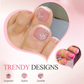 💅 50% DE RÉDUCTION! ✨ Ongles Artificiels pour Femmes – 24 Pièces, Design Élégant & Faciles à Poser Pour Une Manucure Parfaite À Domicile 🌸