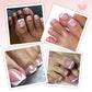 💅 50% DE RÉDUCTION! ✨ Ongles Artificiels pour Femmes – 24 Pièces, Design Élégant & Faciles à Poser Pour Une Manucure Parfaite À Domicile 🌸