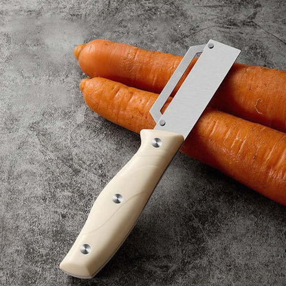 🥕 ACHETEZ 2, OBTENEZ 1 GRATUIT! 🔪 Éplucheur Multifonctions pour La Cuisine – Lame en Acier Inoxydable, Manche Ergonomique & Idéal Pour Fruits & Légumes ✨