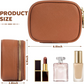 💄 50% DE RÉDUCTION 💎 Trousse de maquillage de voyage avec miroir LED – Éclairage réglable & recharge USB-C – Design compact, parfaite pour les déplacements ou le quotidien 🌟✨