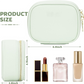 💄 50% DE RÉDUCTION 💎 Trousse de maquillage de voyage avec miroir LED – Éclairage réglable & recharge USB-C – Design compact, parfaite pour les déplacements ou le quotidien 🌟✨