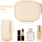 💄 50% DE RÉDUCTION 💎 Trousse de maquillage de voyage avec miroir LED – Éclairage réglable & recharge USB-C – Design compact, parfaite pour les déplacements ou le quotidien 🌟✨