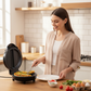 🍳 60% DE RÉDUCTION ⏰ Plaque de cuisson électrique multifonctionnelle antiadhésive – Parfaite pour le petit-déjeuner – Idéale pour pancakes, œufs, bacon ou grillades – surface antiadhésive, chauffe rapide et facile à nettoyer ✨🥞