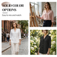 👚 50% de Réduction! ✨ Blouse à Col en V à Volants – Douce, Flatteuse & Élégance Quotidienne 🌸