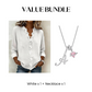 👚 50% de Réduction! ✨ Blouse à Col en V à Volants – Douce, Flatteuse & Élégance Quotidienne 🌸
