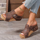 👡 50% DE RÉDUCTION ✨ Sandales femme à talon compensé & bout ouvert – Plateforme & semelle antidérapante – 3 couleurs, tailles 36-43 – polyvalentes & confortables pour l’été 🌸