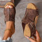 👡 50% DE RÉDUCTION ✨ Sandales femme à talon compensé & bout ouvert – Plateforme & semelle antidérapante – 3 couleurs, tailles 36-43 – polyvalentes & confortables pour l’été 🌸