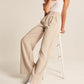 👖 60% DE RÉDUCTION! ✨ Pantalon Taille Haute à Jambes Larges & Coupe Ajustée – Fluide, Élégant & Parfait Pour Un Look Chic 🌸