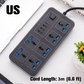 🔌 50 % de Réduction ⚡ Prise de courant multiprise avec longue rallonge – Ports USB inclus, protection contre les surtensions & design compact 📱