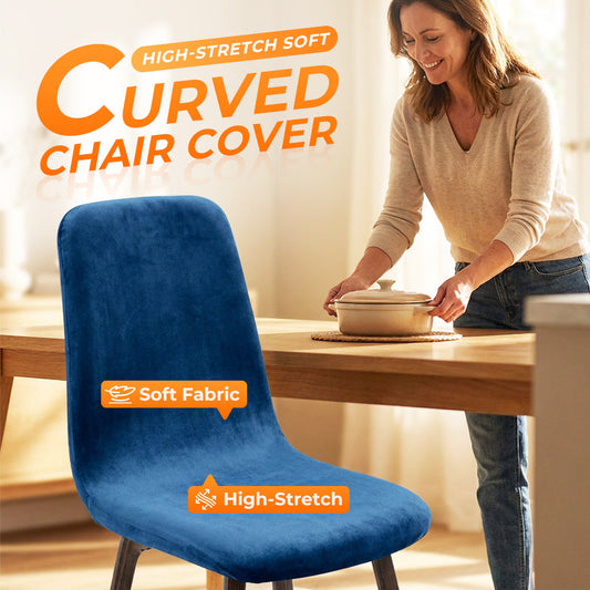 🪑 50% DE RÉDUCTION! 🧵 Housse de Chaise Souple & Extensible – Épousant Les Courbes, Anti-Dérapante & Idéale Pour Tous Types De Chaises 🏠