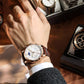 ⌚ 60% DE RÉDUCTION ! 💧 Montre Quartz Multifonction Imperméable & Luminescente pour Homme – Chronographe, Date & Affichage Nocturne ✨