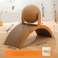 🐱 50% DE RÉDUCTION! 🧶 Boule à Gratter Naturelle en Sisal – Creuse, rotative & double face – Protège vos meubles tout en amusant votre chat 🌿