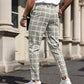 👖 60% DE RÉDUCTION ! ✨ Pantalon Slim à Carreaux pour Homme – Coupe Moderne, Tissu Confortable & Look Polyvalent 🔷
