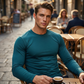 👕 60% DE RÉDUCTION ! 💪 T-Shirts Athlétiques à Manches Longues & Séchage Rapide pour Hommes – Respirant, Anti-Transpiration & Confortable 🏃