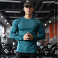 👕 60% DE RÉDUCTION ! 💪 T-Shirts Athlétiques à Manches Longues & Séchage Rapide pour Hommes – Respirant, Anti-Transpiration & Confortable 🏃
