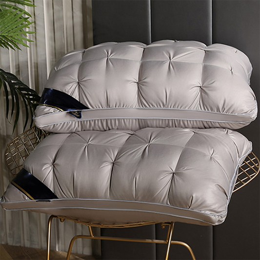 🛏️ 60% DE RÉDUCTION! 💤 Oreiller Ergonomique Qualité Hôtel – Taille Unique, Lavable, Imitation Duvet & Maintien Parfait Pour Un Sommeil Réparateur 😴