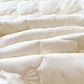 🛏️ 50% DE RÉDUCTION ! ✨ Jupe de Lit à Volants en Coton Lavé avec Taie d'Oreiller – Tissu Doux, Style Romantique & Protège le Sommier 🌸
