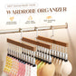 🧺 ACHETEZ 2, OBTENEZ 1 GRATUIT! 📎 Organisateur de penderie pivotant 360° – Crochets multiples, rotation complète & gain de place – Idéal pour organiser vêtements, sacs & accessoires 🏠