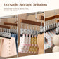 🧺 ACHETEZ 2, OBTENEZ 1 GRATUIT! 📎 Organisateur de penderie pivotant 360° – Crochets multiples, rotation complète & gain de place – Idéal pour organiser vêtements, sacs & accessoires 🏠