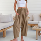 👖 50% DE RÉDUCTION ✨ Pantalon uni à jambes larges pour femme – Décontracté, confortable & élégant – Parfait pour un look chic au quotidien – léger et fluide 🍂🌸