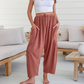 👖 50% DE RÉDUCTION ✨ Pantalon uni à jambes larges pour femme – Décontracté, confortable & élégant – Parfait pour un look chic au quotidien – léger et fluide 🍂🌸