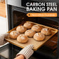 🧁 50% DE RÉDUCTION! 🍰 Moule à Pâtisserie Antiadhésif en Acier au Carbone – Durable, Répartition Uniforme de la Chaleur & Facile à Démouler 🍪