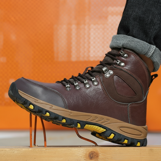 👢 60% DE RÉDUCTION! 🔨 Bottes de Travail de Sécurité à Tige Haute – Embout en Acier, Antidérapantes & Résistantes à l'Abrasion 🦺