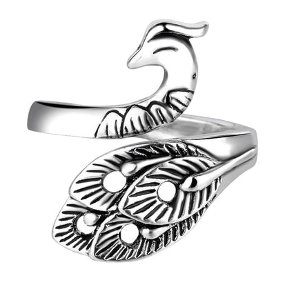 💍 ACHETEZ 1, OFFERT 1 ! 🔥 Bague Paon Vintage 2026 – Design Émaillé, Ajustable & Bijou Tendance ✨