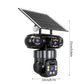📹 60% DE RÉDUCTION! ☀️ Caméra de Surveillance Solaire Multi-Angles – Rotation 355°, Vision Nocturne & Détection de Mouvement 🔭