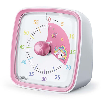 ⏲️ 60% DE RÉDUCTION! 🧸 Minuteur Compte à Rebours Silencieux pour Enfants – Design Animé, Minuteur Visuel & Facile à Utiliser ⏳