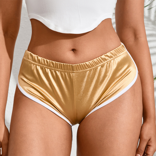 🩳 60% de Réduction! 🍑 Short Taille Basse Gainant – Effet Remonte-Fesses, Silhouette Sculptée & Confort Extensible ✨