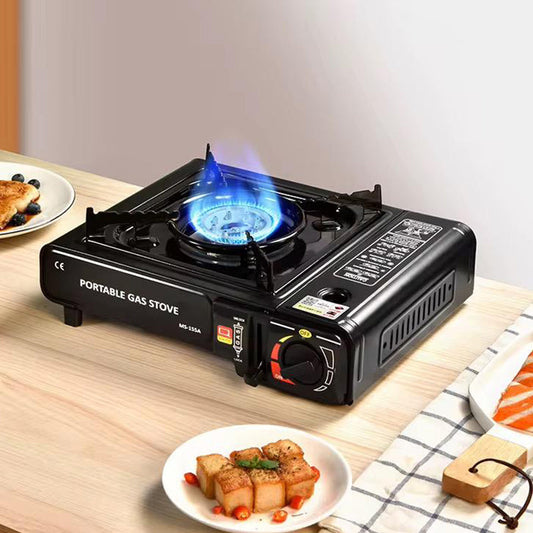🔥 60% DE RÉDUCTION! 🏕️ Réchaud Portable à Double Usage – Compatible Butane & GPL, Puissant & Idéal pour le Camping ⛺