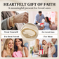 📿 60% DE RÉDUCTION! ✨ Bracelet Vierge Marie Fleur Ajourée – Élégant, Fini Doré & Design Délicat 🙏