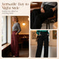 👖 60% DE RÉDUCTION! 💼 Pantalon de Costume Taille Haute à Jambes Larges pour Femme – Coupe Élégante, Tissu Fluide & Polyvalent ✨