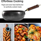 🍳 50% DE RÉDUCTION! 🔥 Wok en fonte – Avec couvercle pour rôtir & cuisiner ✨