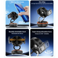 📱 50% DE RÉDUCTION ! 🧲 Support Téléphone Voiture Magnétique à Ventouse – Puissant, rotatif & compatible avec tous les smartphones – conduit en toute sécurité 🚗