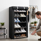 👟 60% DE RÉDUCTION! 🧳 Étagère à Chaussures Multi-Niveaux Anti-Poussière avec Housse – Gain de Place, Structure Robuste & Idéale pour l'Entrée 🚪