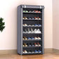 👟 60% DE RÉDUCTION! 🧳 Étagère à Chaussures Multi-Niveaux Anti-Poussière avec Housse – Gain de Place, Structure Robuste & Idéale pour l'Entrée 🚪