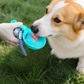 🐶 50% DE RÉDUCTION! 💧 Bouteille d'Eau Pliable pour Animaux – Acier inoxydable, anti-fuite & 287 ml – Idéale pour les promenades et randonnées 🌿