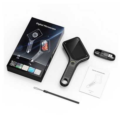 🔬 50% DE RÉDUCTION! 📱 Microscope Numérique Portable – Grossissement 50-1000x, Compatible PC/Téléphone & Idéal pour l'Éducation & les Passe-Temps 🔍