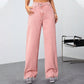 👖 60% DE RÉDUCTION! 💙 Jean Femme Taille Haute Jambe Large – Coupe Tendance, Confortable & Parfait pour un Look Décontracté ou Chic 🌸