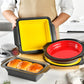 🍳 50% DE RÉDUCTION! 🔥 Ensemble de 8 Ustensiles de Cuisson en Silicone – Antiadhésifs, Résistants à la Chaleur & Sans Rayures pour la Cuisine 🥘