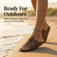 👡 60% DE RÉDUCTION! 🐆 Sandales Plateforme à Imprimé Léopard avec Boucle – Look Tendance, Confortables & Parfaites pour l'Été ☀️