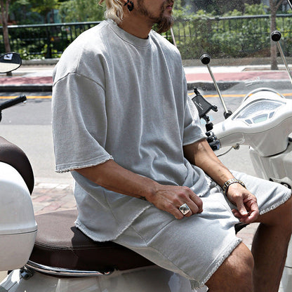 👕 60% DE RÉDUCTION! 🏃 Ensemble de Sport Décontracté – Haut Sans Manches & Short, Tissu Respirant & Parfait pour l'Entraînement 💪