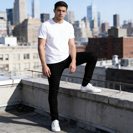 👖 60% DE RÉDUCTION! 🔥 Jean Slim Stretch pour Homme – Confortable, Coupe Moderne & Idéal pour le Quotidien 💙