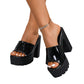 👡 50% DE RÉDUCTION! ✨ Sandales Mules à Bout Ouvert & Semelle Crantée – Confortables, Légères & Parfaites pour l'Été ☀️