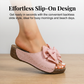 👡 60% DE RÉDUCTION! 🎀 Sandales Compensées à Bout Ouvert & Nœud Papillon pour Femmes – Élégantes, Confortables & Parfaites pour l'Été ☀️