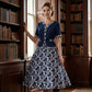 👗 60% de Réduction 🌸 Elegant Floral Print A-Line Dress – Flowy A-Line Fit, Elegant Floral Design & Lightweight Comfort ✨