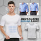 👕 50% DE RÉDUCTION! 🔥 T-Shirt Gainant Rafraîchissant pour Homme – Effet Ventre Plat Instantané, Léger & Confortable 💪